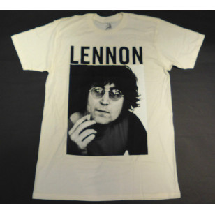 John Lennon - Smoke Portrait Official Fitted Jersey T Shirt ( Men S, L ) ***READY TO SHIP from Hong Kong***